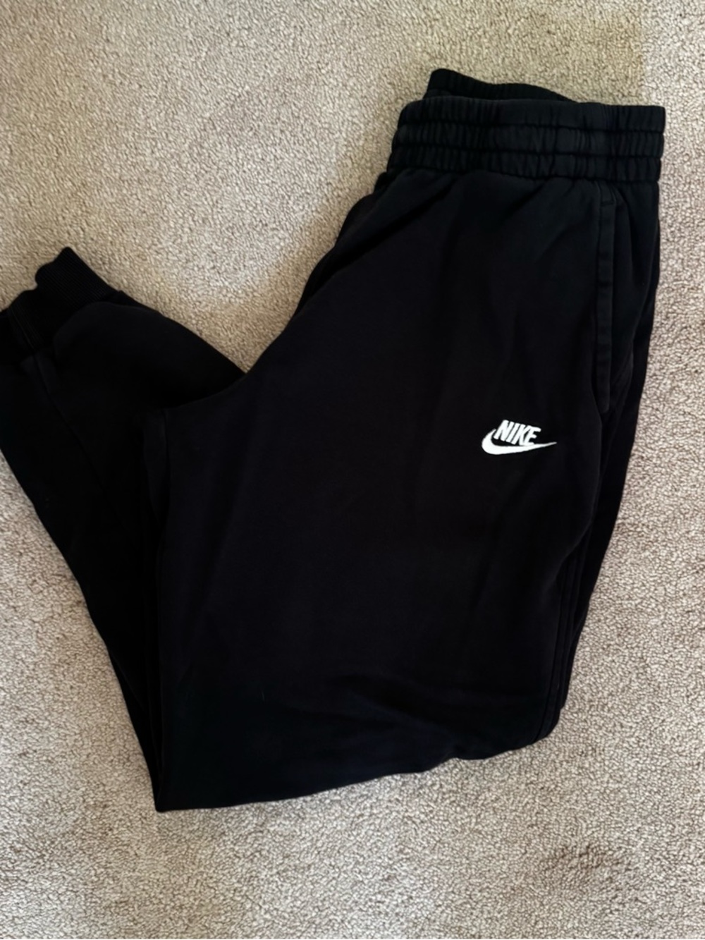 Youth Nike Black Jogger Sweatpants